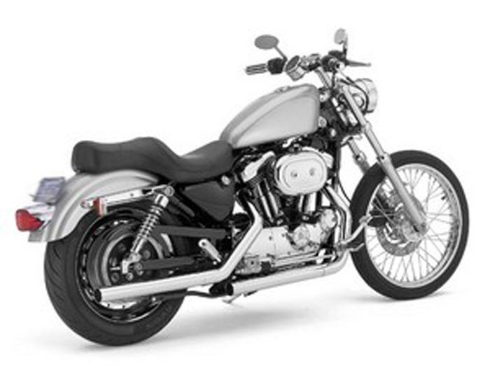 Vance & hines straightshots exhaust full system chrome for harley xl 04-10