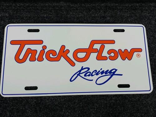 Trick flow racing license plate
