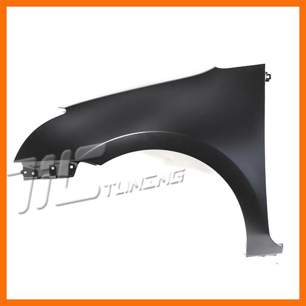 07-12 nissan sentra driver side front fender primered black steel left capa new