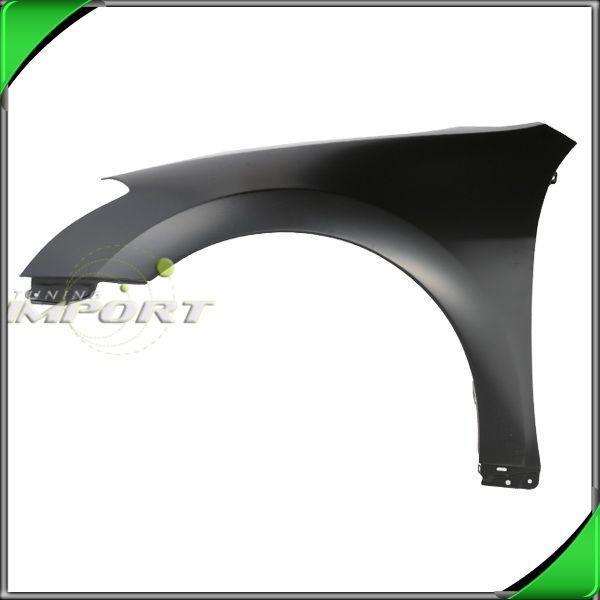 2004-2008 nissan maxima left front fender primed black steel replacement lh new