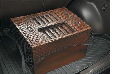 Honda 20012- 2014 cr-v rear trunk black cargo elastic mesh cargo net 4 hooks