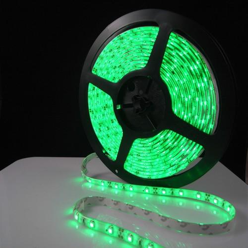 Super bright 5m 300 leds green 3528 smd waterproof flexible led strip light new