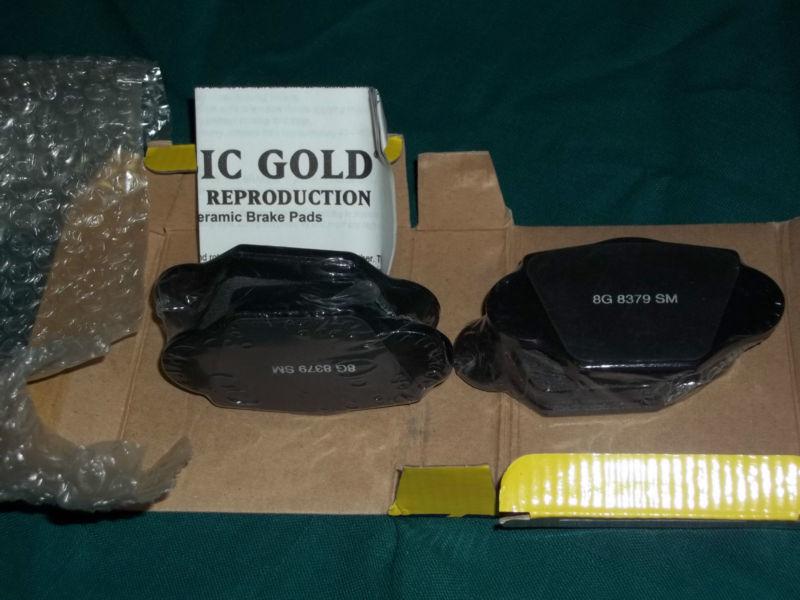 Mga new 1600 mk i & ii front disc semi-metallic brake pads by moss motors