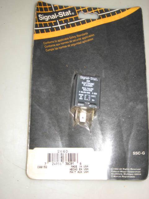 88-92 chevrolet, gmc c/k truck,12v electronic 3-terminal flasher, # 266d