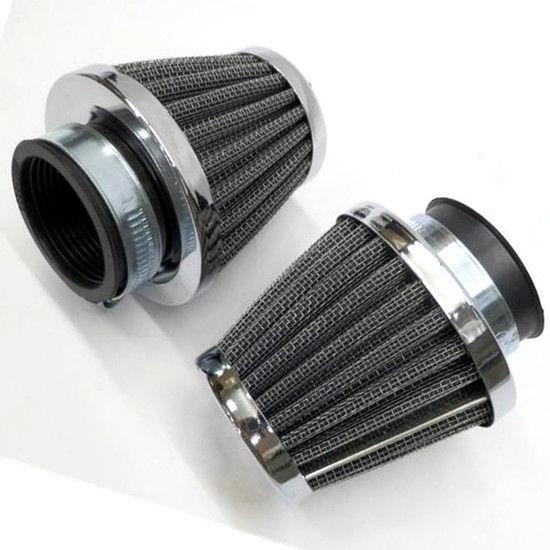 2x 52mm air filter intake cleaner for suzuki gsx1100f gsx600f gsxr1100 gsxr750