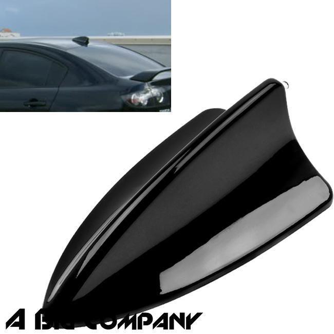 Black bmw style shark fin dummy antenna roof top aerial decoration audi lexus vw