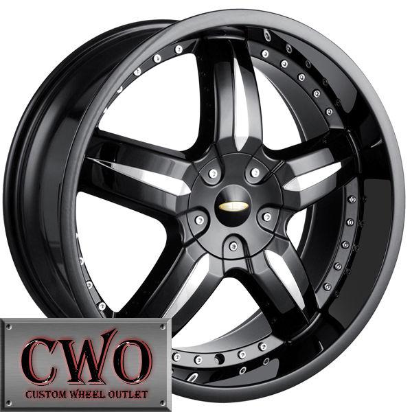 18 black baccarat sync wheels rims 4x100/4x114.3 4 lug civic cobalt accord