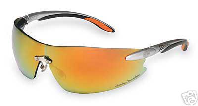 Harley davidson orange mirror glasses  hd800 free ship