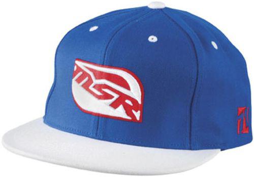 New msr liberty adult hat/cap, blue/white, one size