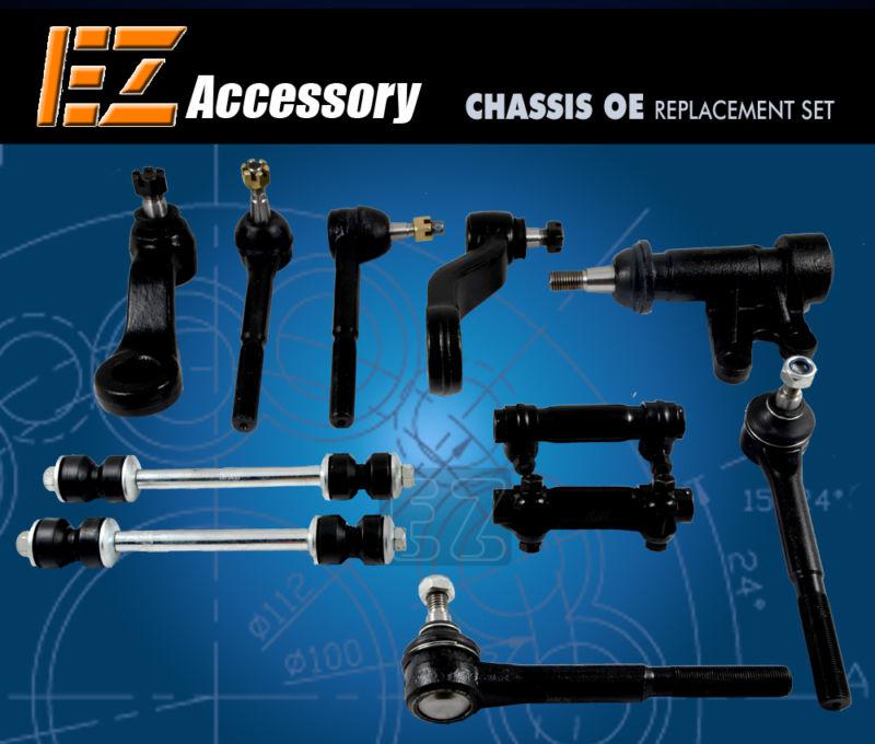 Suspension escalade tahoe yukon 4wd c1500 k1500 | tie rod end sway bar link