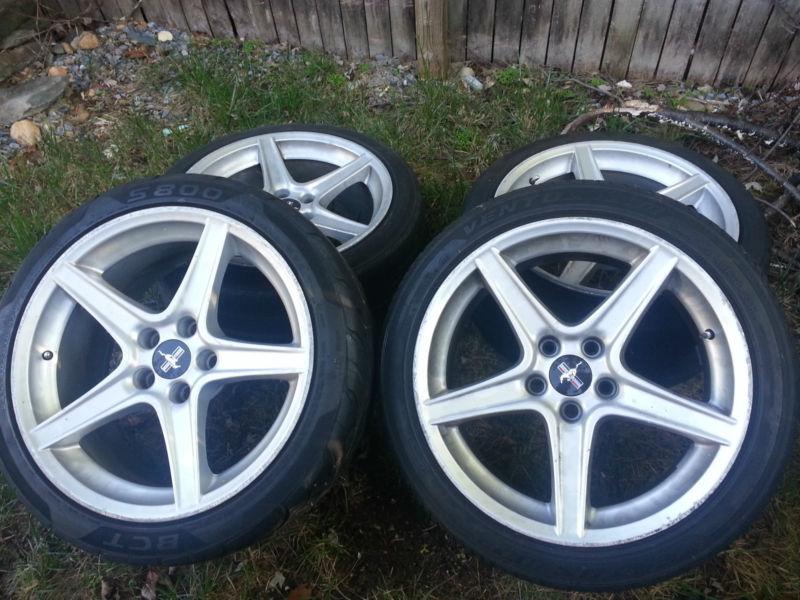 Set of 18" rims and tires from 95 mustang