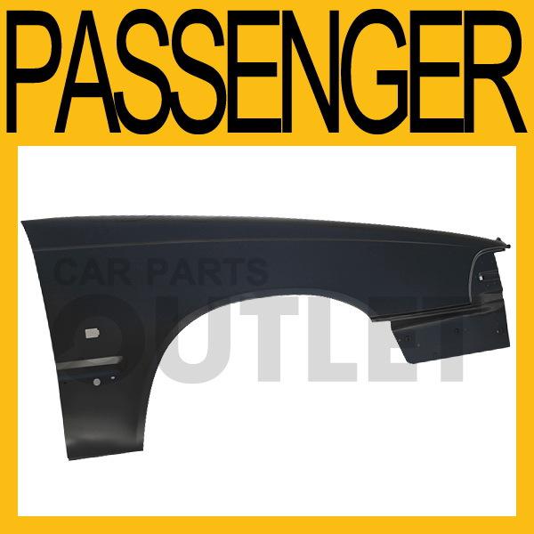 1998-2004 volvo c70/s70/v70 4dr sedan wagon rh fender primered black steel right