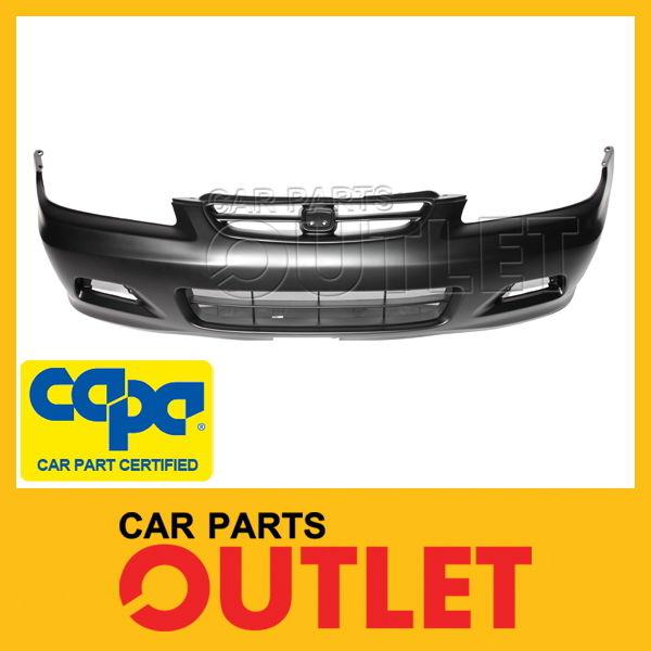 2001 2002 honda accord 2dr ex front bumper cover primered plastic capa certified