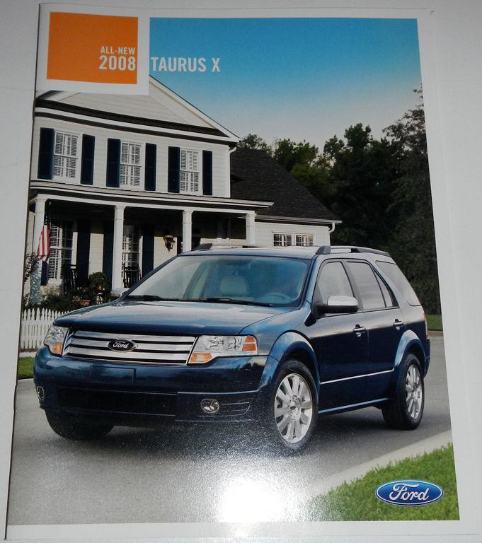 2008 ford taurus x brochure