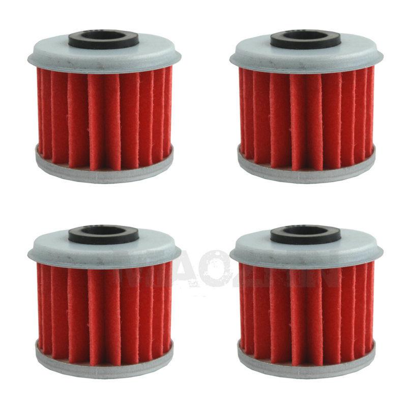 4pcs motorcycle oil filter for honda crf150r crf250x crf250r crf450x crf450r new