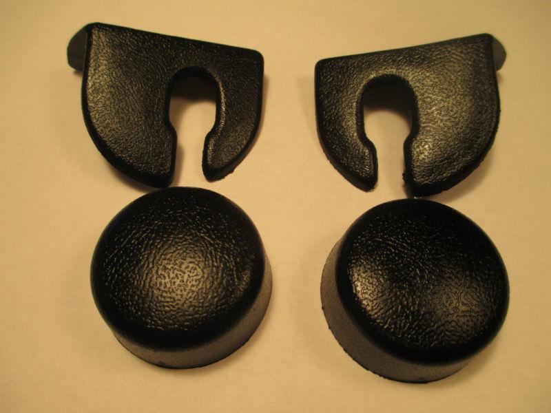 82-92 camaro firebird black hatch strut covers z28 trans-am iroc gta with trim