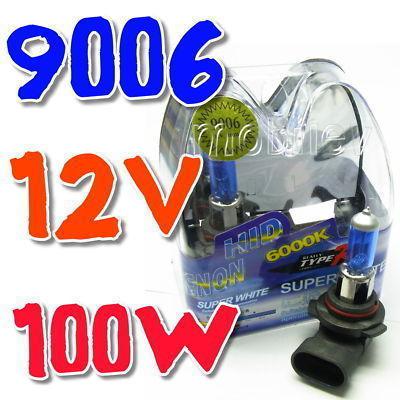 9006 white hid xenon halogen bulb headlight lamp 100w