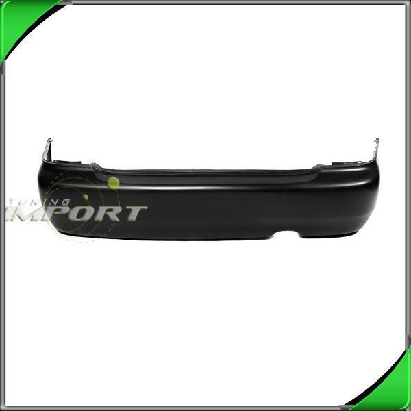 96-98 mazda protege rear bumper fascia cover abs primed blk plastic paint-ready