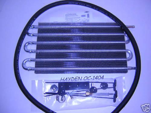 Transmission fluid cooler, hayden ulra-cool® transmission oil coolers  (h-1404)