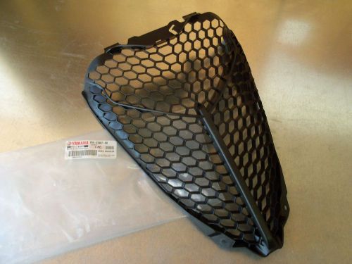 New oem 2013 2014 2015 yamaha raptor 700 black front fender radiator guard cover