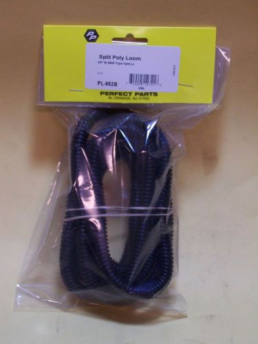 Split poly loom for protecting wiring in cars and trucks - 3/8&#034; i.d.
