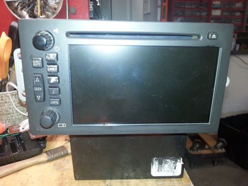 05 gm chevrolet navigation cd bose radio head unit 10377287 gmt800 tnr