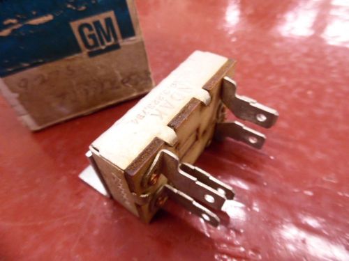 1967 1968 1969 chevrolet gm ac servo fan ac switch nos 7299920