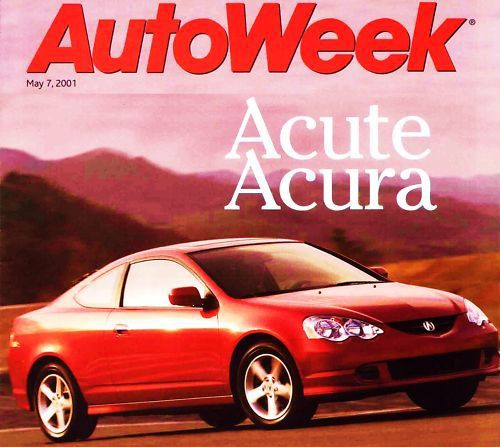 2002 acura rsx type-s factory road test reprint-acura