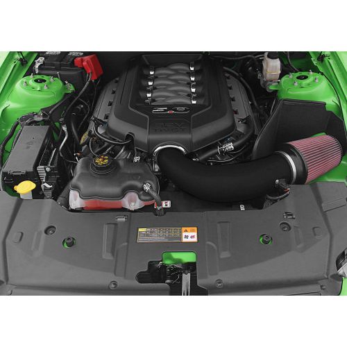 Jlt mustang cold air intake kit black textured gt 2011-2014