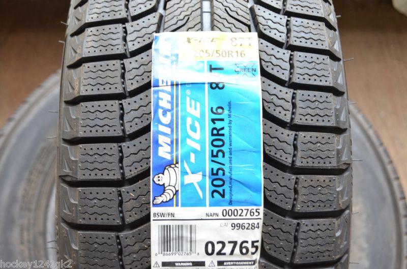 1 new 205 50 16 michelin x-ice xi2 snow tire