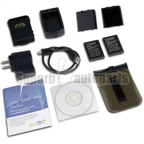 Small car vehicle bike gsm gps trace tracker mini device sms spy lost/found