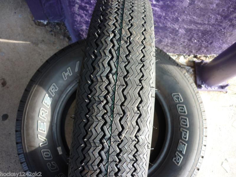 2 new 6.50 - 13 goodyear u-haul bias trailer tire