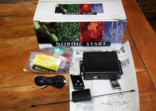 Nordic start ns3003sh remote control car starter kit -new in box -made in canada