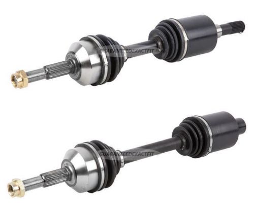 Pair new front left &amp; right cv drive axle shaft assembly fits jeep liberty