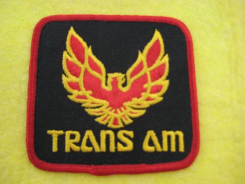 Pontiac trans am racing patch 3 3/8&#034; x 3 1/8&#034;