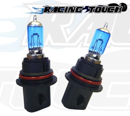 12v 65/45w 9004 high low beam xenon gas hid light bulbs 5000k super white 2pcs