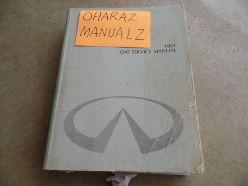 1991 infiniti q45 service manual