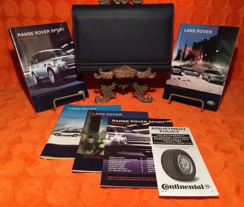 2009 range rover sport owners manual set 09 + navigation ◻hse supercharged suv◻