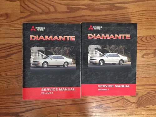 2000 mitsubishi diamante factory service manual 2 volume set