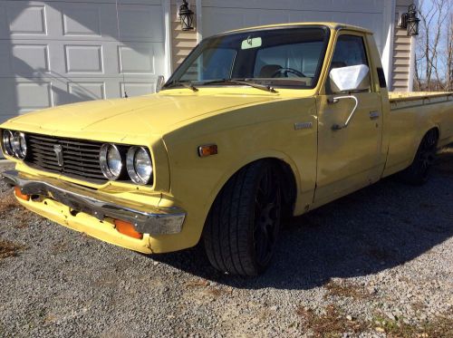 1978 toyota pickup yellow lowrider 20r manual