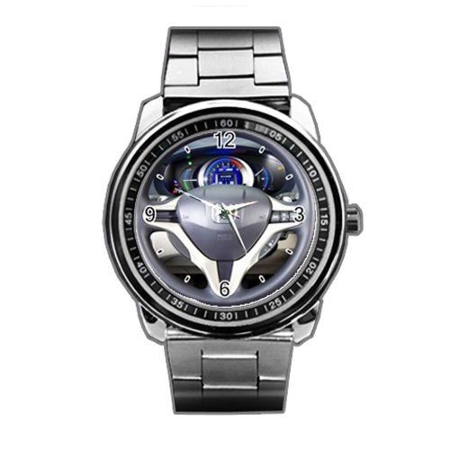 Fs volk te37 magnesuim blue 18 wheel sport metal watch watches