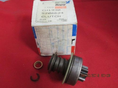 Clutch starter bendix 78-82 omni horizon manual transmission nos mopar 5206624