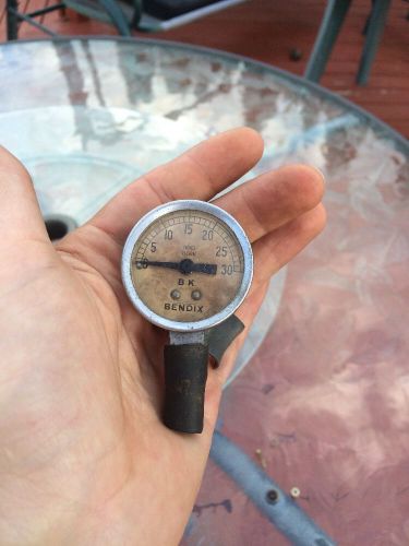 Vintage antique  bk bendix vacuum gauge for car part ?