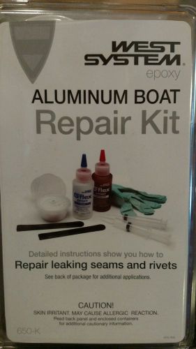 West system aluminum boat repair kit