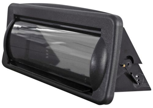 Rockville rws4gb universal marine/boat receiver splash guard housing case black