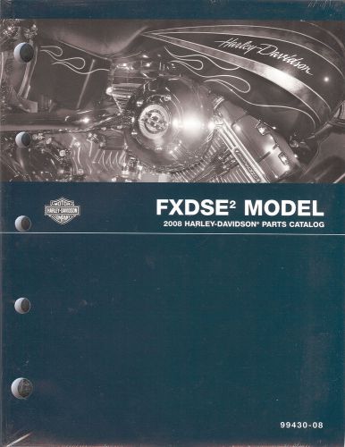 2008 harley-davidson fxdse2 dyna parts catalog manual -new-fxdse-cvo