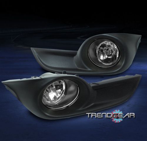 Bumper driving chrome fog lights lamps w/cover+switch for 13-15 altima sedan 4dr