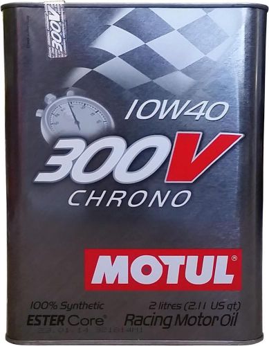 Motul 300v chrono 10w40 10x2l 2l (2.1qt)