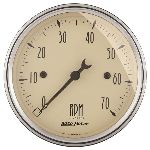 Auto meter 1898 antique beige; electric tachometer