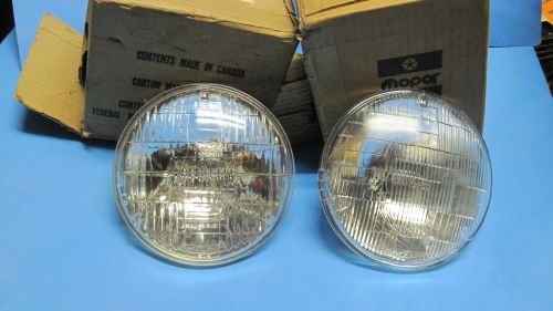 Mopar headlamp bulbs(2)n.o.s. challenger,charger,cuda,fury,coronet,superbee